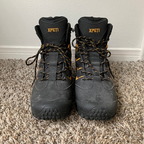XPETI Men's Hiking Boots Outdoor Mid-Ankle TacticalWaterproof Light-Weight 10 - Picture 4 of 10